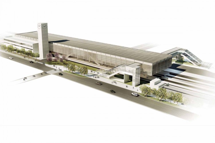 Projeção da futura Estação Suzano da CPTM