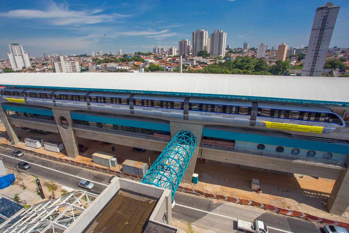 Estação Oratório (foto) será o único destino de quem chega da Linha 2