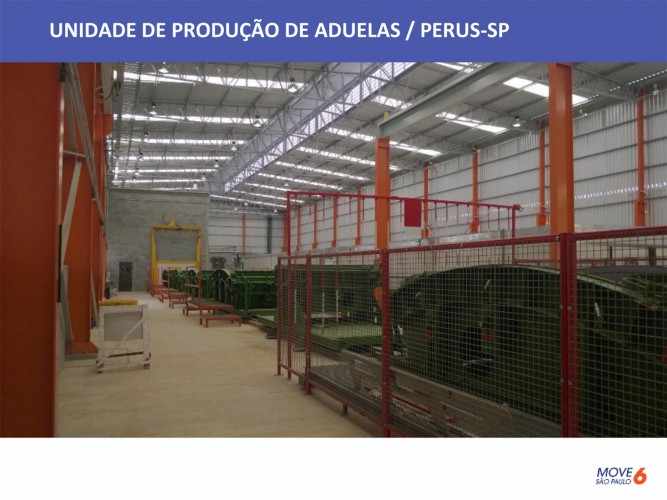 Linha de montagem é capaz de produzir 5 anéis por turno