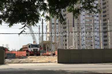 Edifício administrativo da estação Alto da Boa Vista surge