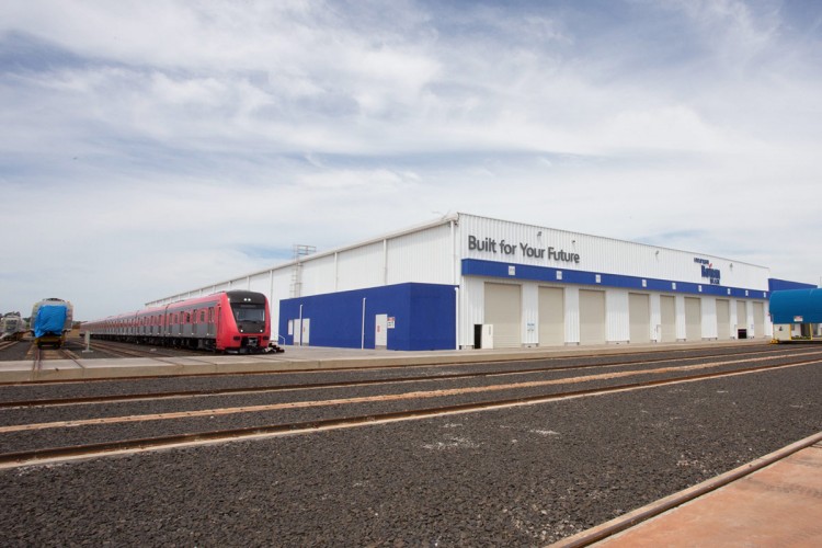 Fábrica da Rotem localiza-se em Araraquara, cidade com tradição ferroviária