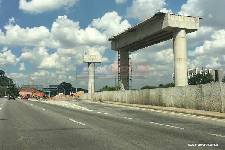 Trecho próximo ao hotel Marriott