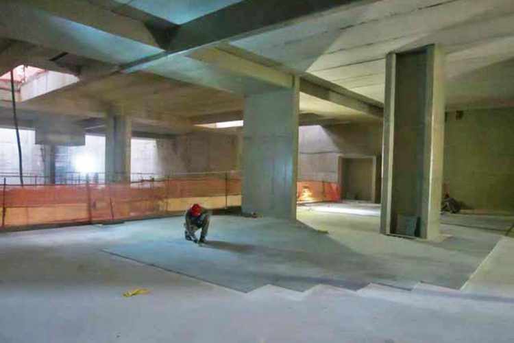 Interior da estação Borba Gato