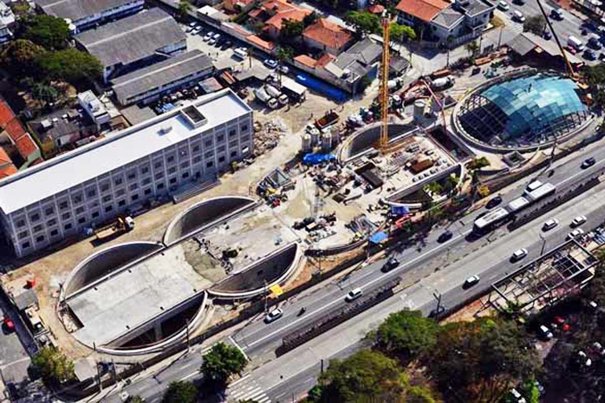 Futura estação Brooklin da Linha 5: quando ela entrar em operação será nas mãos da iniciativa privada