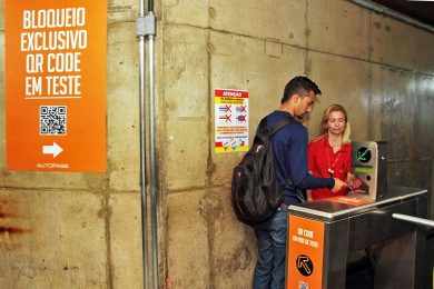 CPTM testa QR Code no lugar de bilhete magnético