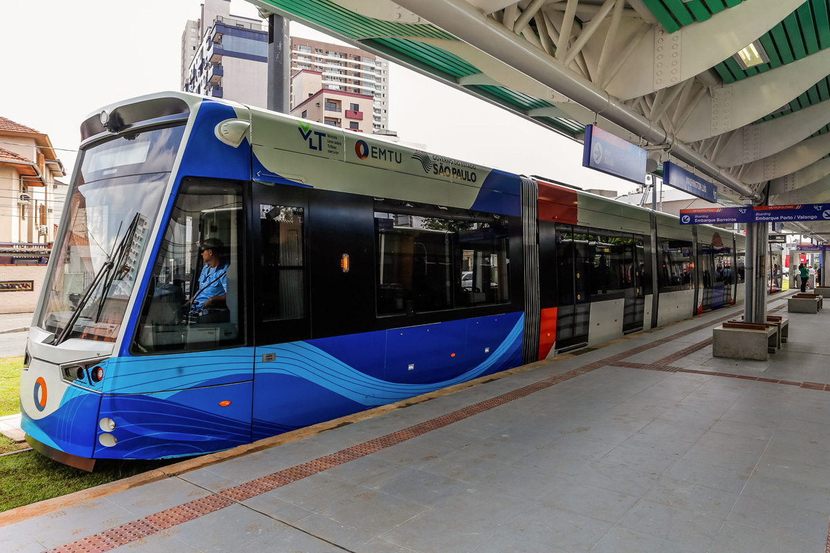 VLT de Santos abre novas estações e amplia funcionamento - Metrô CPTM