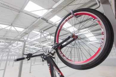 Estação Suzano ganha maior bicicletário da CPTM