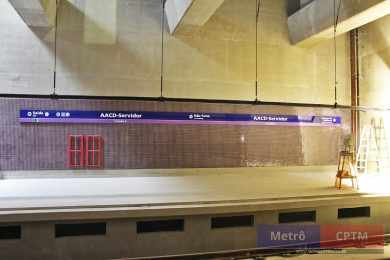 Estação AACD-Servidor será a mais acessível da Linha 5-Lilás