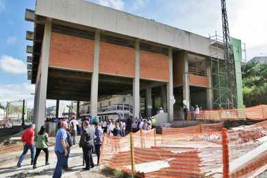 Obras da nova estação Francisco Morato enfim são iniciadas