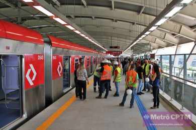 Linha 13-Jade transporta 55 mil pessoas em seu primeiro fim de semana