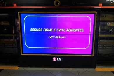 Portas de plataforma da Linha 4-Amarela vão “interpretar” suas reações