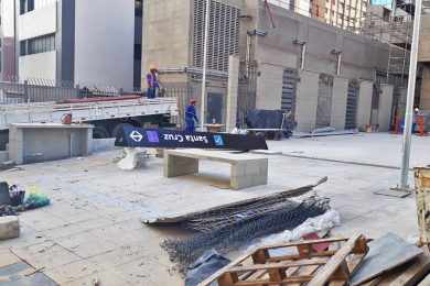 Obras da estação Santa Cruz da Linha 5 entram em ritmo “eleitoral”