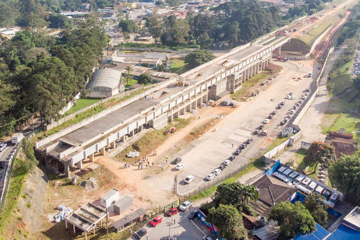 Estação Mendes-Vila Natal em maio de 2019 (GESP)