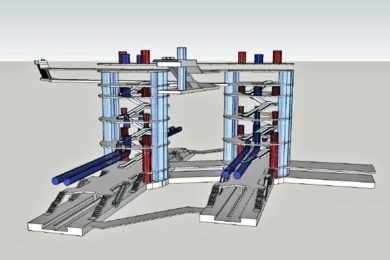 A estação Gávea será a mais profunda do Rio e ponto de partida para futuras expansões sentido o centro (Reprodução)