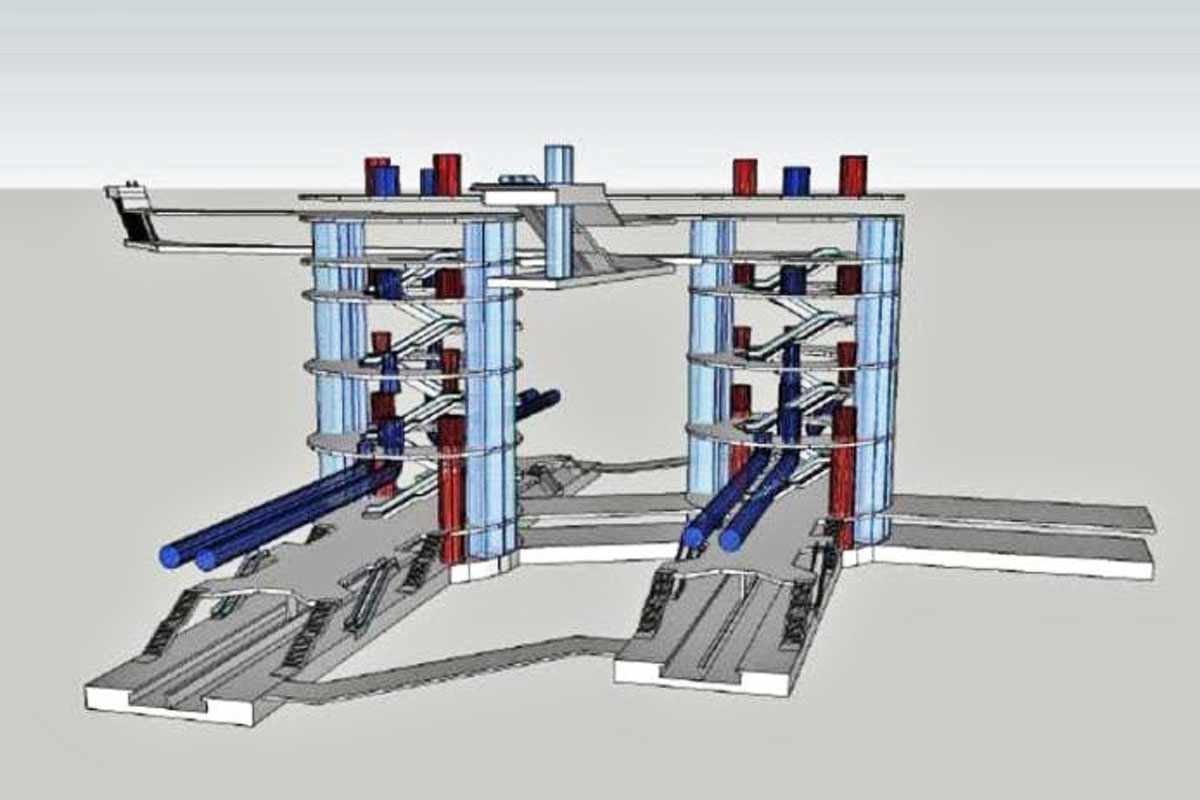 A estação Gávea será a mais profunda do Rio e ponto de partida para futuras expansões sentido o centro (Reprodução)