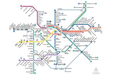 Mapa do Metrô, CPTM, ViaQuatro, ViaMobilidade e TIC Trens em 2026