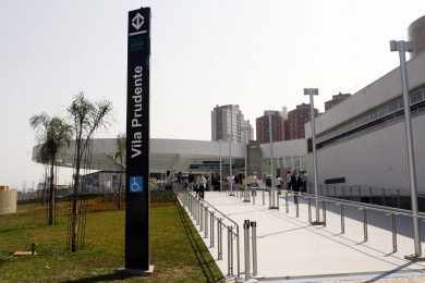 Estação Vila Prudente ganha novas escadas a partir desta quarta-feira, 6