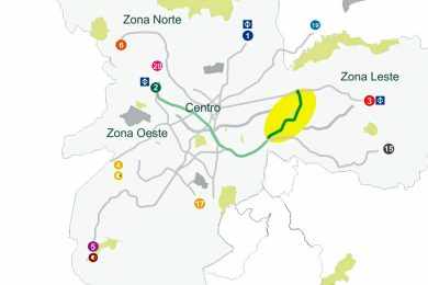 Em mapa discreto, Metrô dá pistas sobre futuras linhas e expansões