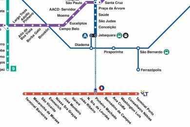 Após sugestões de usuários, Metrô altera mapa de linhas