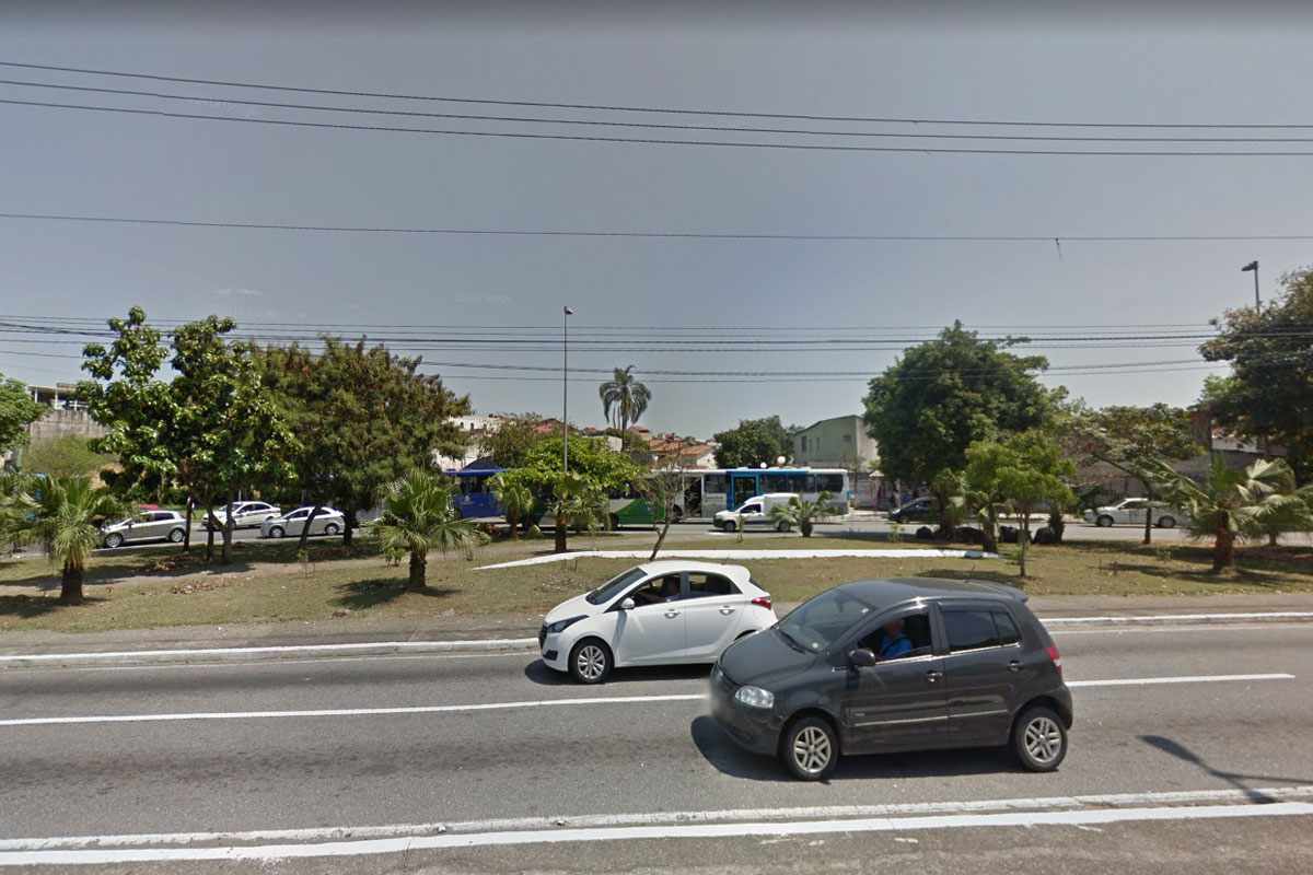 Região onde ocorrem as desapropriações em Guarulhos