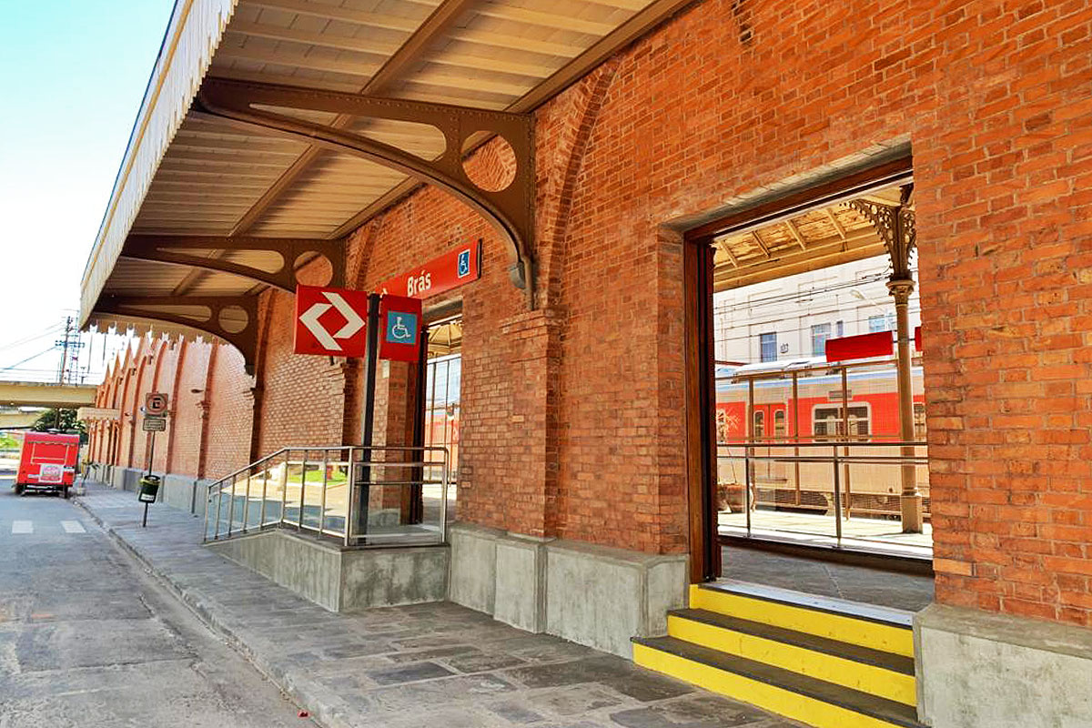 CPTM conclui restauração da fachada histórica da estação Brás - Metrô CPTM