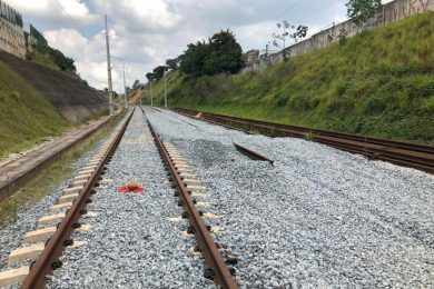 Trilhos ressurgem na extensão da Linha 9-Esmeralda até Varginha