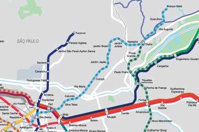Tribunal de Contas do Estado suspende licitação do projeto básico da Linha 19-Celeste do Metrô