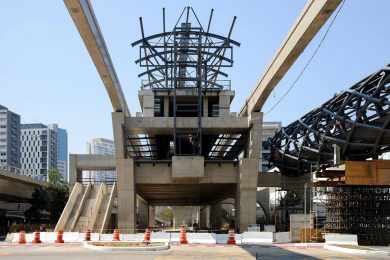 Metrô chega a acordo com consórcio para finalizar coberturas e passarelas das estações da Linha 17-Ouro