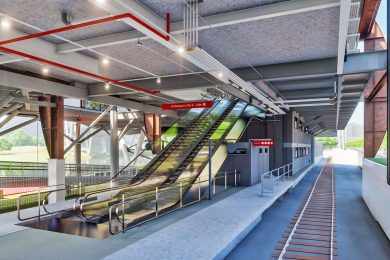 Novas imagens detalham como ficará a estação Santo Amaro após reforma e ampliação