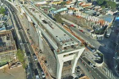 É possível inaugurar a estação Jardim Colonial da Linha 15-Prata dentro de um ano?