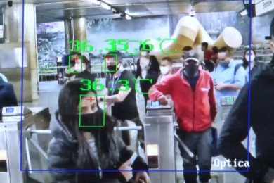 Polêmica, medição de temperatura dos passageiros começa a ser testada pelo Metrô