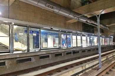 Metrô e Bombardier fazem ofensiva para instalar portas de plataforma na Linha 5-Lilás