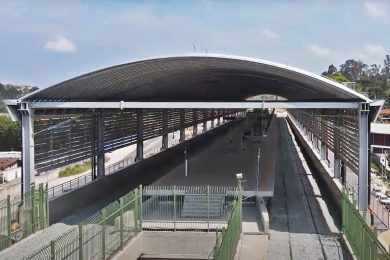 Novos vídeos com imagens aéreas mostram andamento das obras das estações Mendes e Varginha