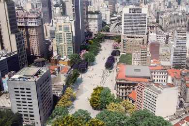 Vale da Anhangabaú em São Paulo: Linha 19-Celeste terá duas estações na região