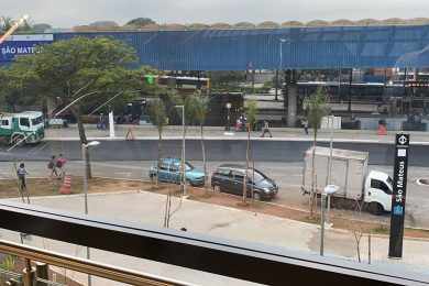 Na volta ao cargo nos Transporte Metropolitanos, Alexandre Baldy faz vistorias e novas promessas