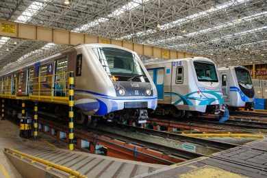 Metrô pretende investir quase R$ 900 milhões para ampliar frota de trens das linhas 1 e 3