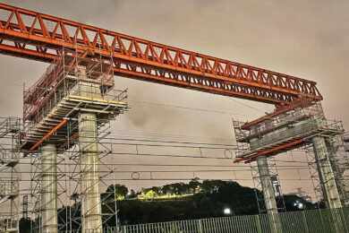 Lançamento das vigas-trilho da Linha 17 na Marginal começarão no dia 15