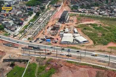 Estação Varginha vê ritmo de obras crescer nas últimas semanas