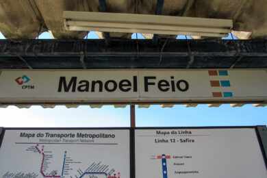 Estação Engenheiro Manoel Feio será readequada por R$ 31 milhões