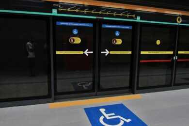 Portas de plataforma da Linha 4 (Jean Carlos/SP Sobre Trilhos)