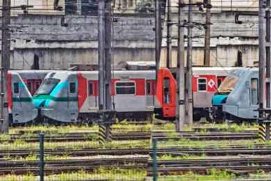 ViaMobilidade já está implantando sua identidade visual nos trens da CPTM