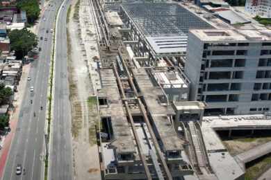 Obras da Linha 17 voltam a apresentar lenta evolução