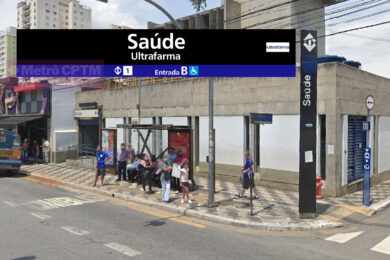 Estação Saúde da Linha 1-Azul deve ganhar ‘sobrenome’ Ultrafarma