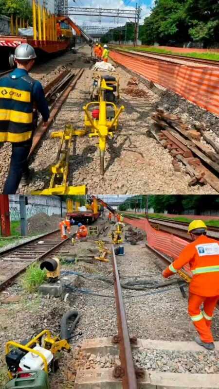 Obras na Via Permanente (Pedro Moro)