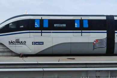 BYD confirma chegada do primeiro trem da Linha 17-Ouro até junho