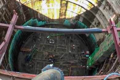 Metrô inicia concretagem da laje de fundo do VSE Falchi Gianini