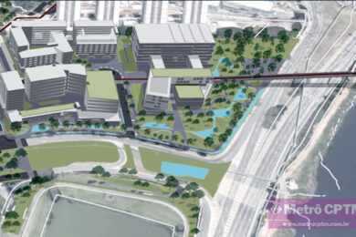 Estação Villa Lobos-Jaguaré pode ganhar ciclopassarela sobre o Rio Pinheiros
