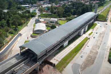 Estação Mendes-Vila Natal deve funcionar para valer no final de maio, promete governo