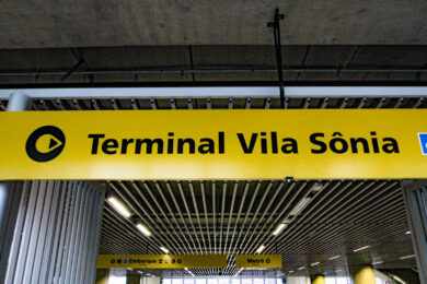 Avaliamos o terminal Vila Sônia e a operação dos ônibus gratuitos até Taboão da Serra
