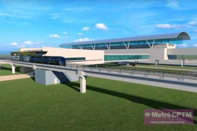 Obras do People Mover de Guarulhos terão início pela estação da CPTM